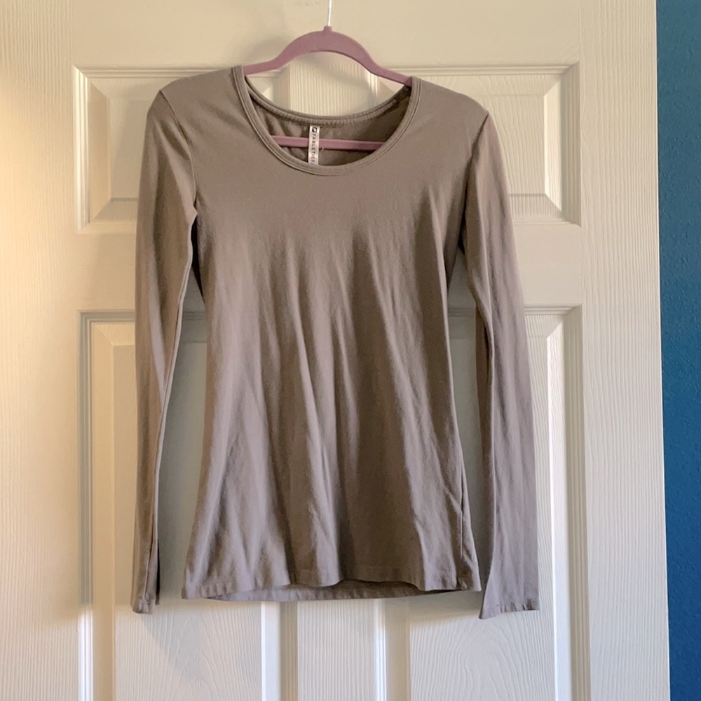 Gray long sleeve